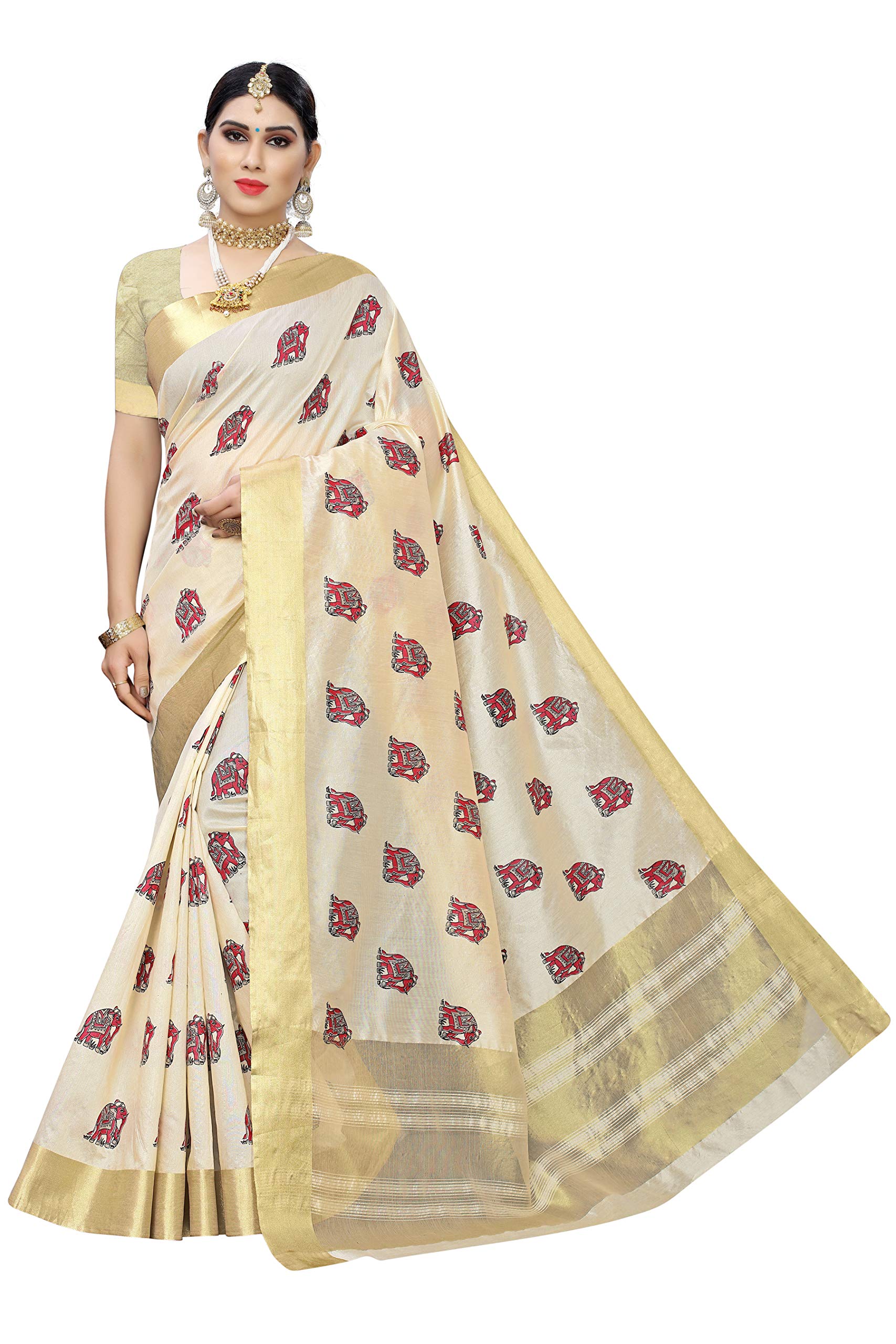 Yashika Women Cotton Saree