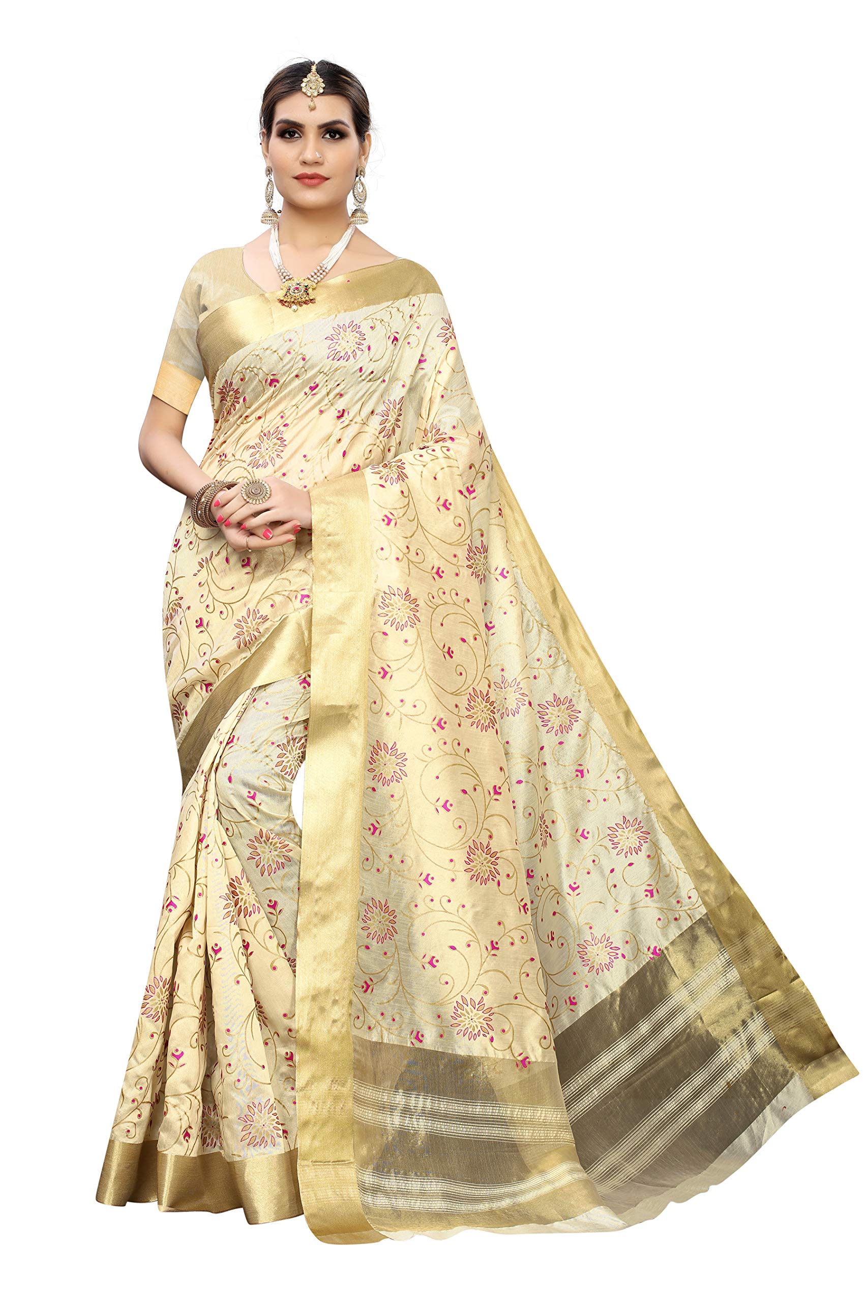 Yashika Women Cotton Saree