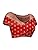 SIRIL Women's Printed Silk Blend Saree with Unstitched Blouse Piece