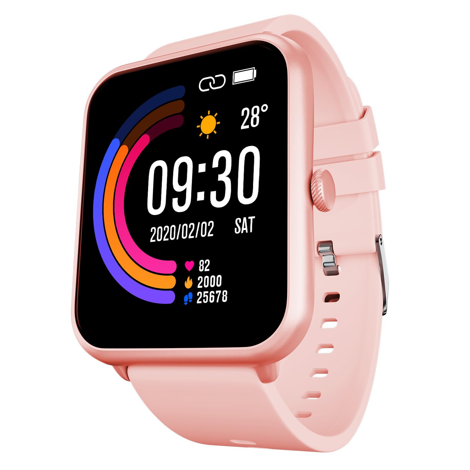 Fire-Boltt Ninja Call Pro Max Ultra Smart Watch 2.01 inch Display, Bluetooth Calling, 120+ Sports Modes, Health Suite, Voice Assistance (Gold SS)