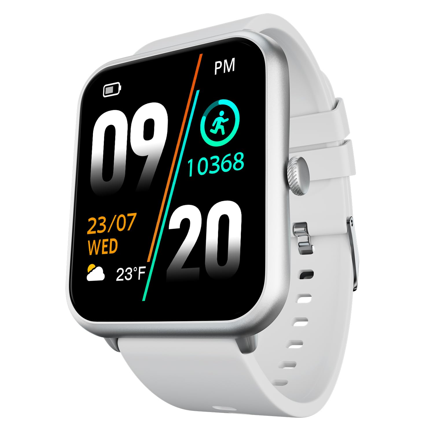 Fire-Boltt Ninja Call Pro Max Ultra Smart Watch 2.01 inch Display, Bluetooth Calling, 120+ Sports Modes, Health Suite, Voice Assistance (Gold SS)