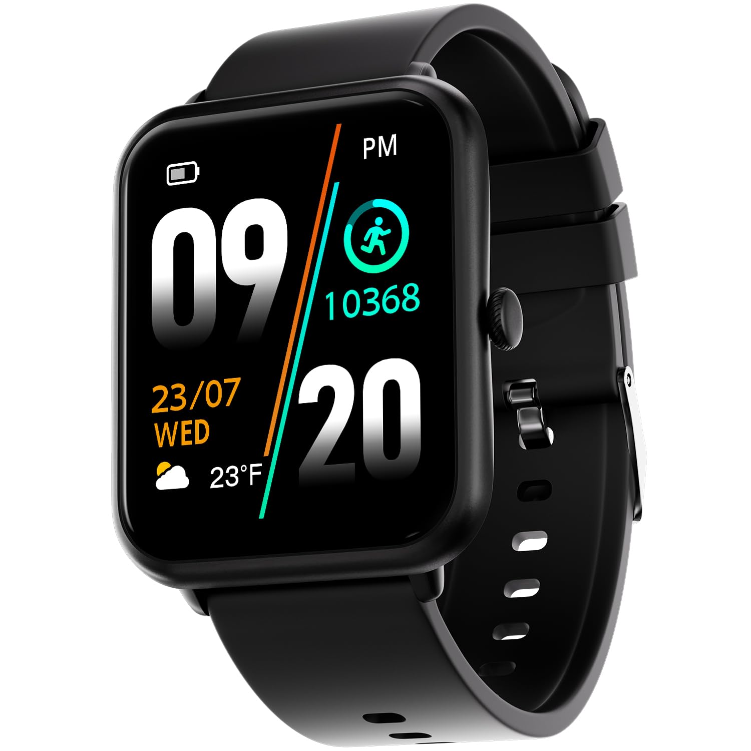 Fire-Boltt Ninja Call Pro Max Ultra Smart Watch 2.01 inch Display, Bluetooth Calling, 120+ Sports Modes, Health Suite, Voice Assistance (Gold SS)