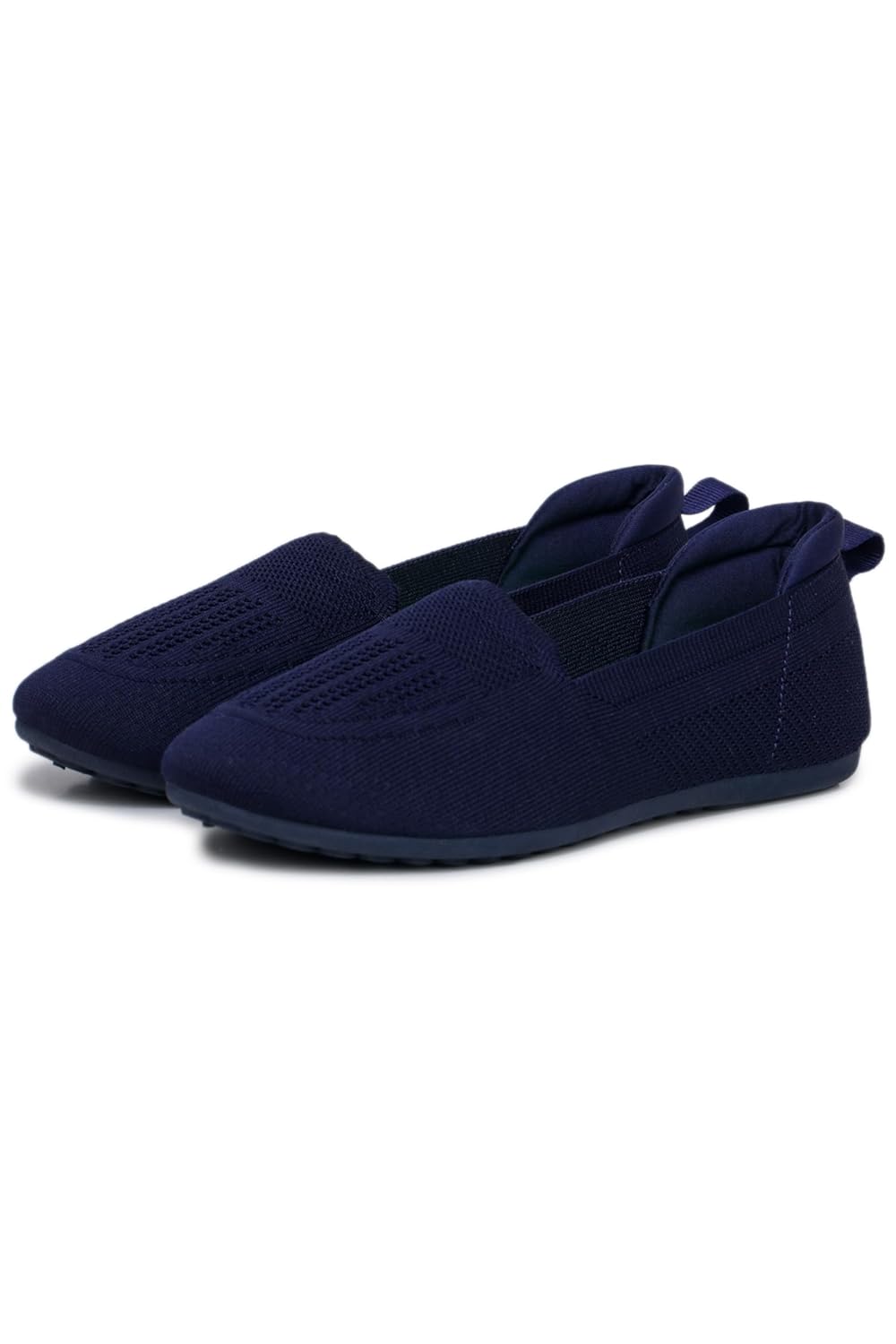 ATHCO Womens Angel Memory Foam Comfort Running Shoes|Ballerina|Slip-On |Slip Resistant|Lightweight|Dailyuse|ExtraSoft