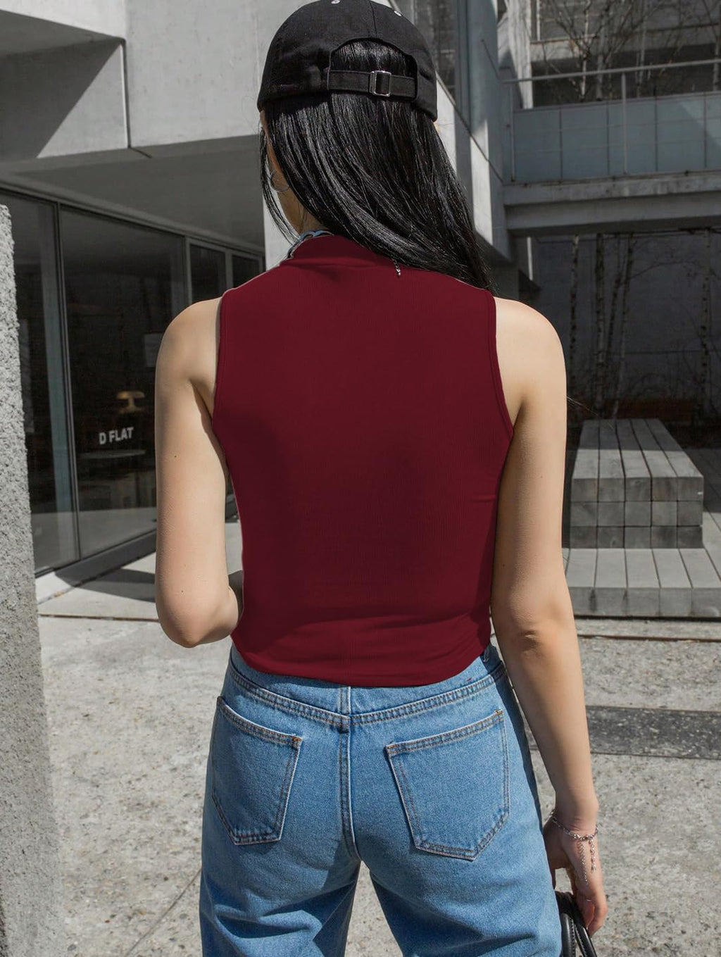 KOTTY Women's Solid Slim Fit T-Shirt