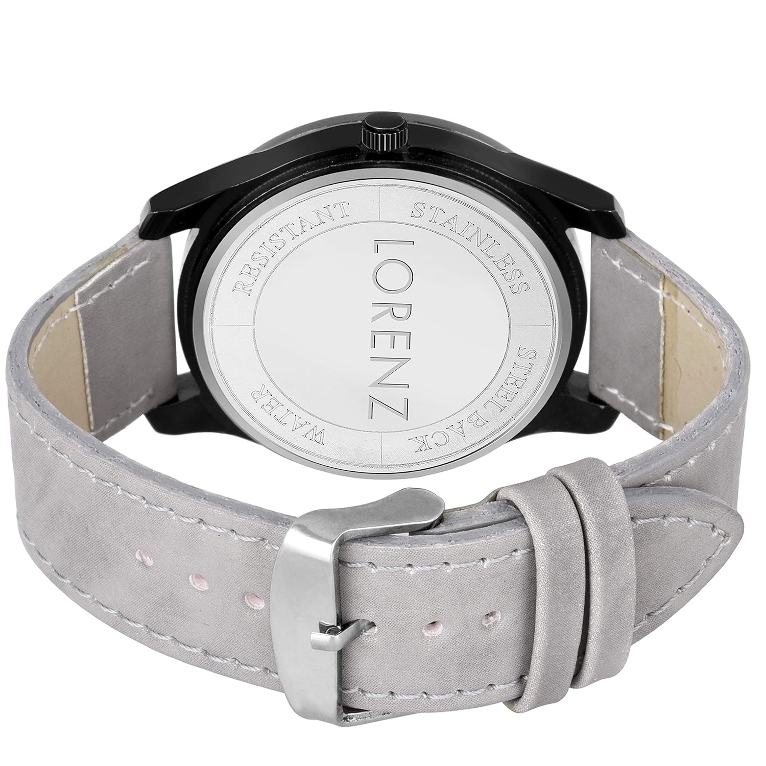 LORENZ Analog Men Gift Box Combo Set of Grey Dial Watch, Wallet & Black Sunglasses
