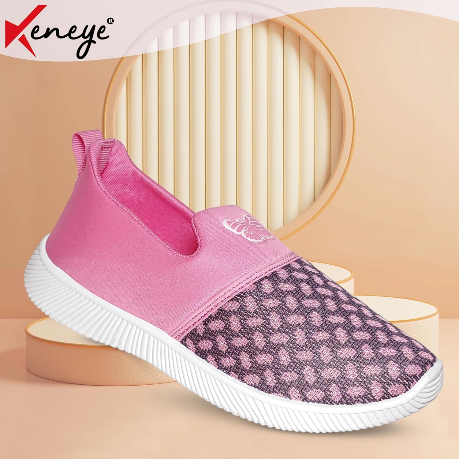 Keneye Stylish & Comfortable Breathable Upper Slip On Winter Dailywear Casual Shoes for Women