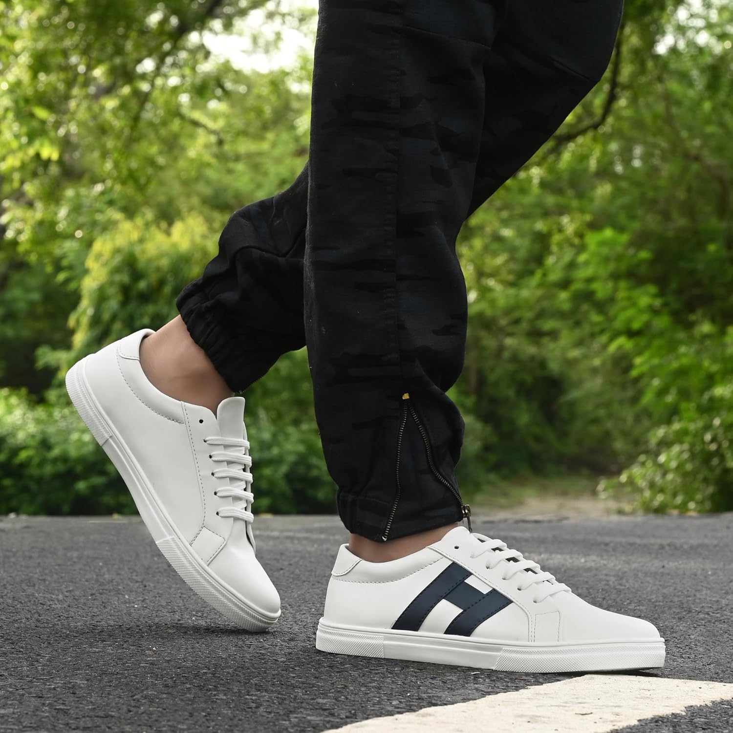 Centrino Sneaker for Men | Stylish Lace-Up Design | Soft Cushioned Insole for Comfort | Lightweight & Breathable | Perfect for Casual Wear (6309)