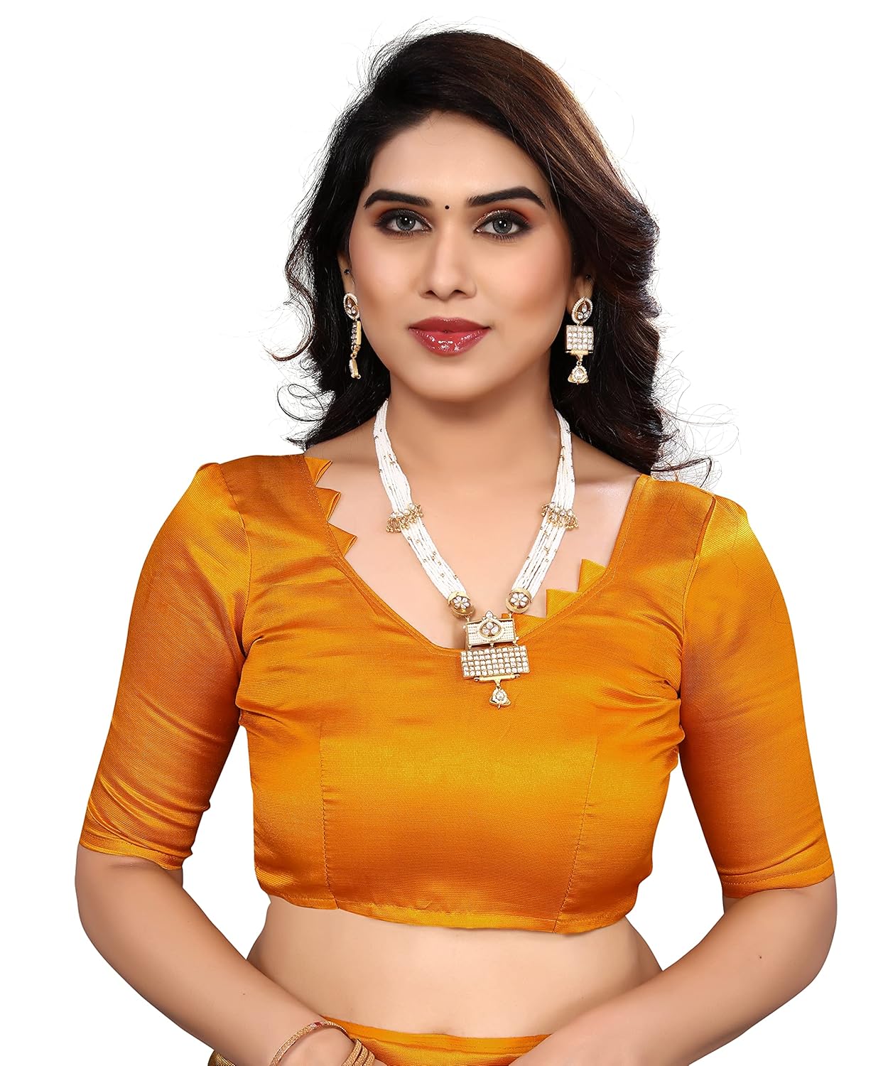 Yashika Women Venkatagiri Printed Art Silk With Blouse Piece Saree (Sdpl-Metro Maroon_Free Size)